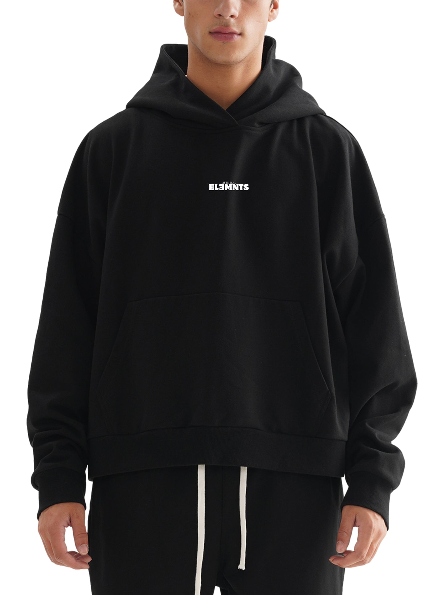 ESSNTIAL ELEMNTS Unisex 420G Boxy Oversized Hoodie - Essntial Elemnts