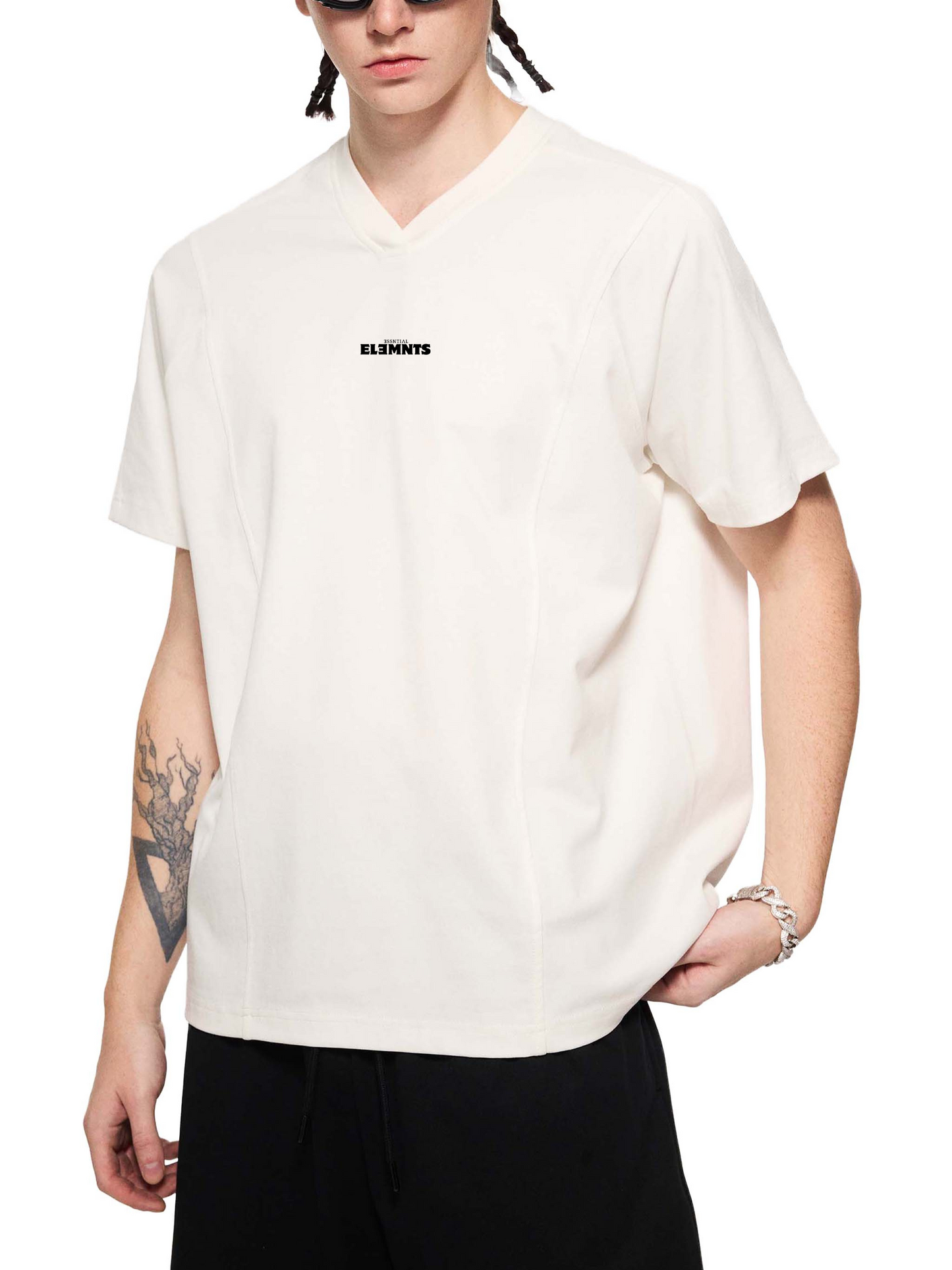 ESSNTIAL ELEMNTS Unisex 240G Mesh-Lined Quick-Dry Performance Tee