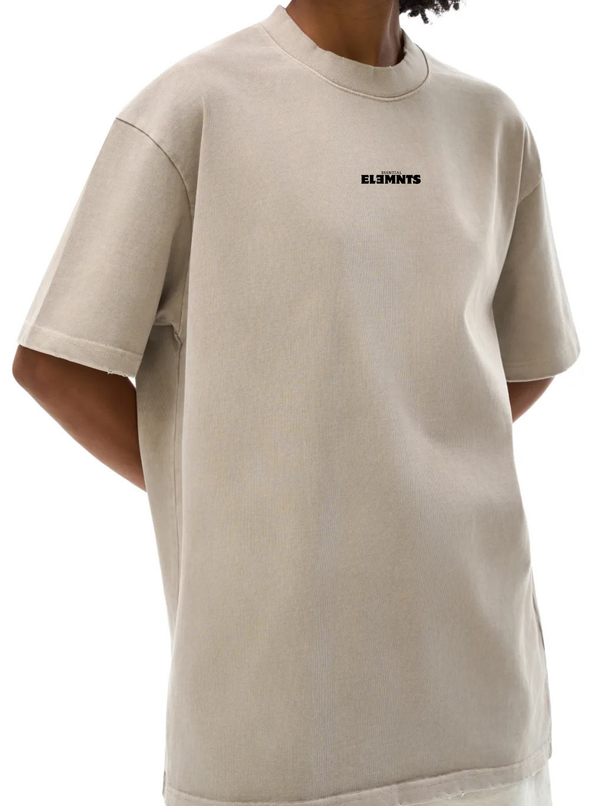 ESSNTIAL ELEMNTS Unisex 430G HW VT Washed Tee - Essntial Elemnts