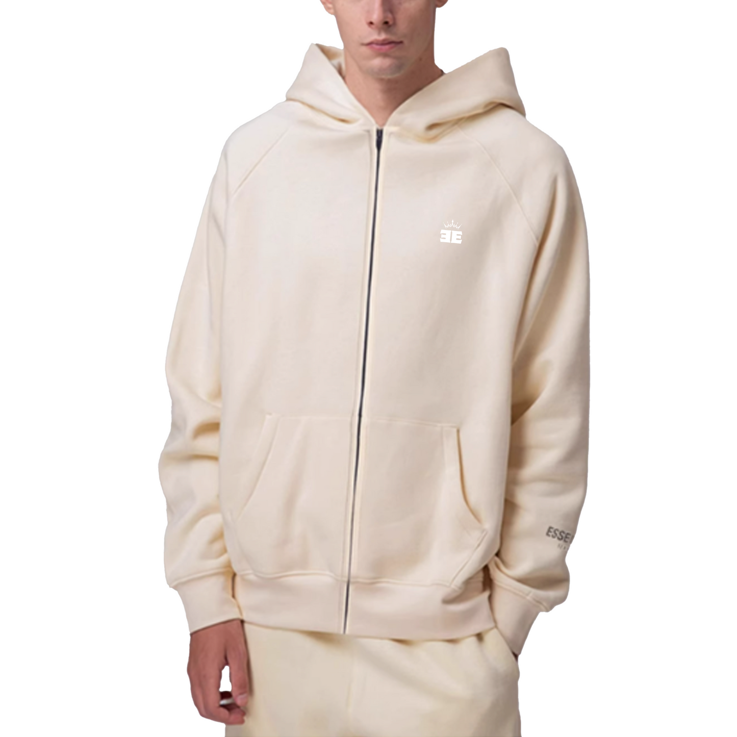 ESSNTIAL ELEMNTS Unisex 360G Essential Zip-Up Hoodie - Essntial Elemnts