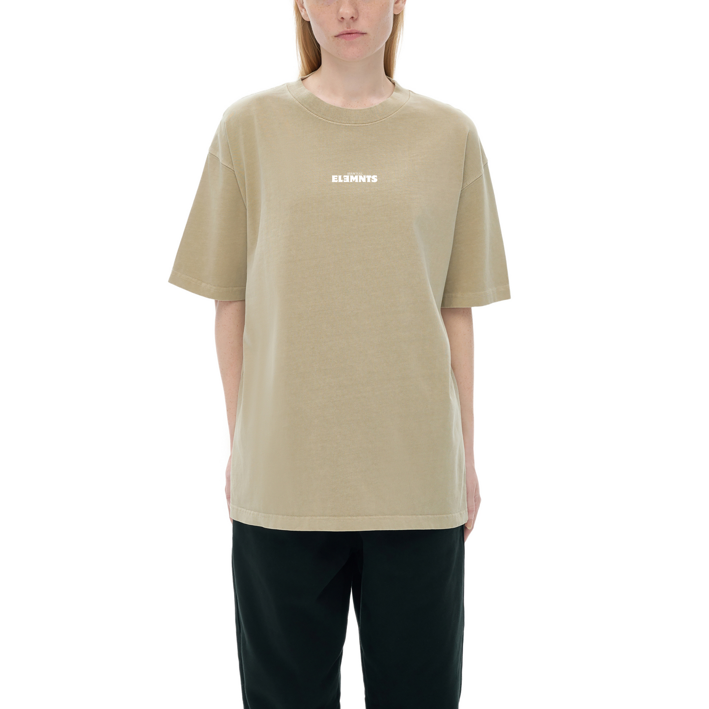 ESSNTIAL ELEMNTS Unisex Classic Snow Wash Tee - Essntial Elemnts