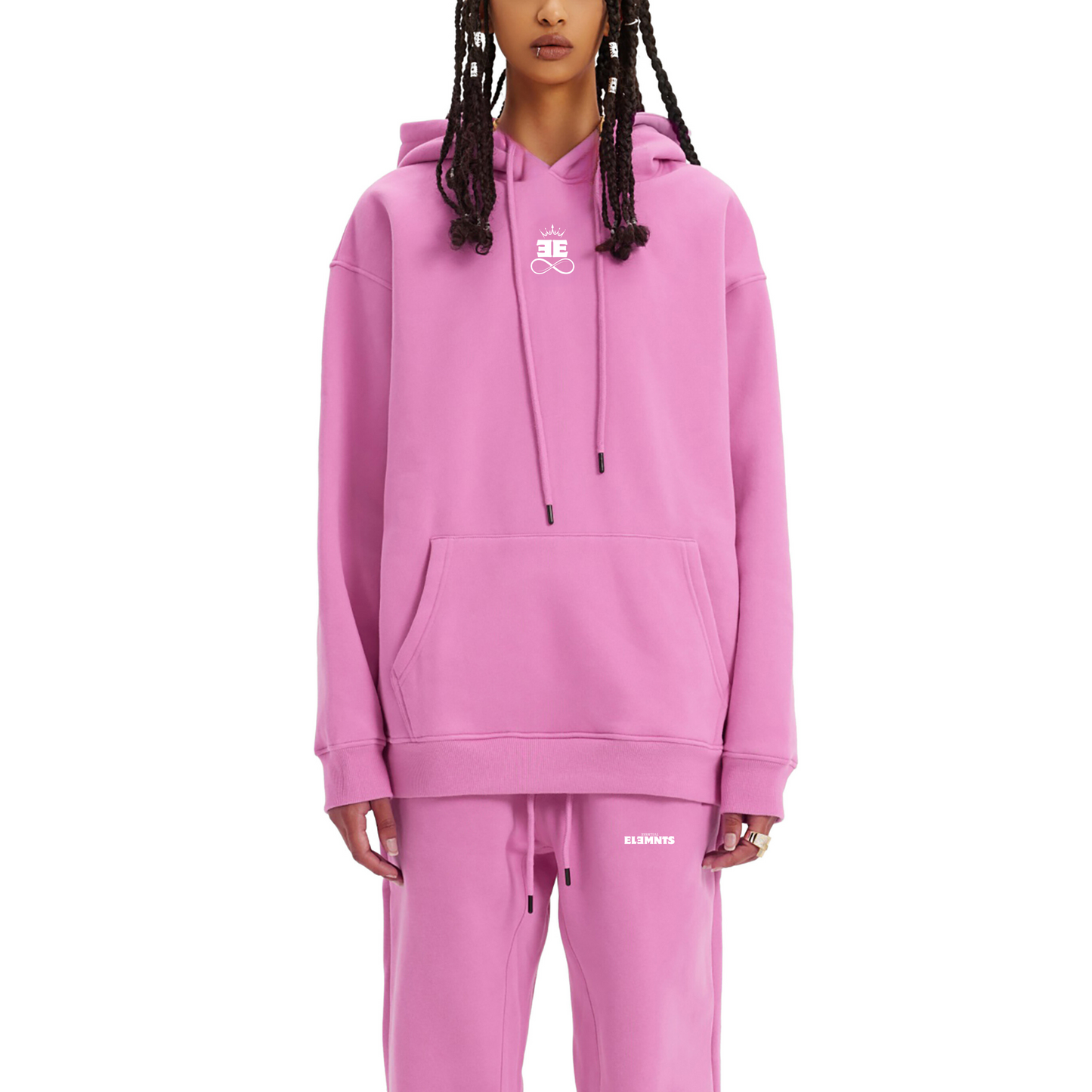 ESSNTIAL ELEMNTS Unisex 345G Soft Fleece Hoodie - Essntial Elemnts