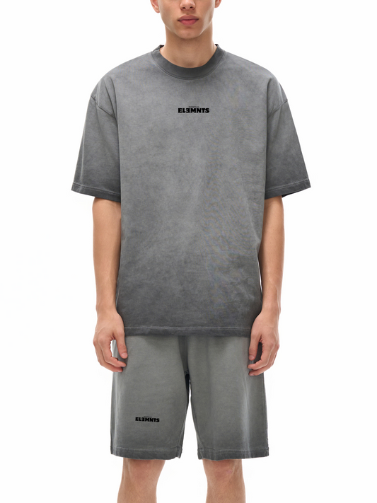 ESSNTIAL ELEMNTS Unisex 250G Reverse Dyed Tee