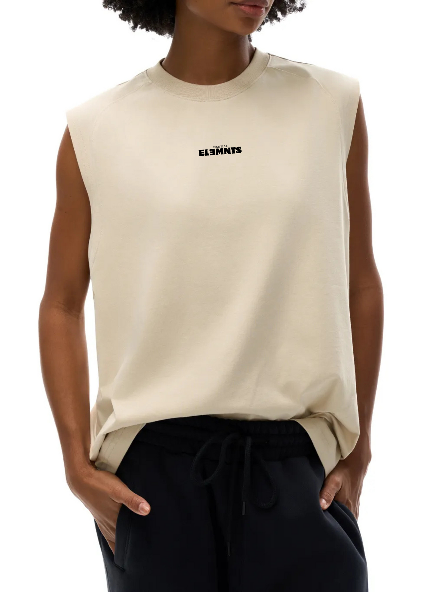 ESSNTIAL ELEMNTS Unisex Sorona Quick-Dry Cooling Tank Top - Essntial Elemnts