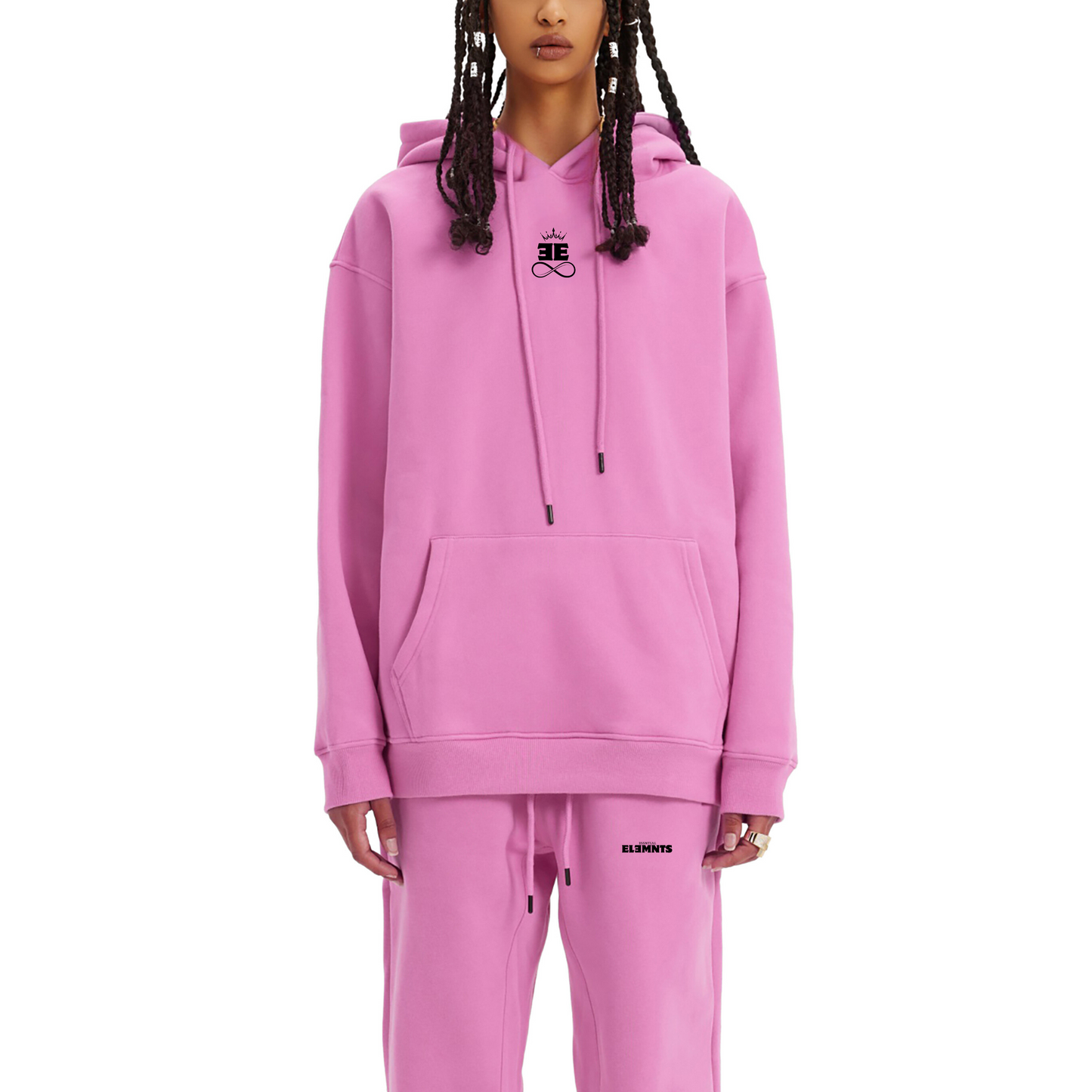 ESSNTIAL ELEMNTS Unisex 345G Soft Fleece Hoodie - Essntial Elemnts