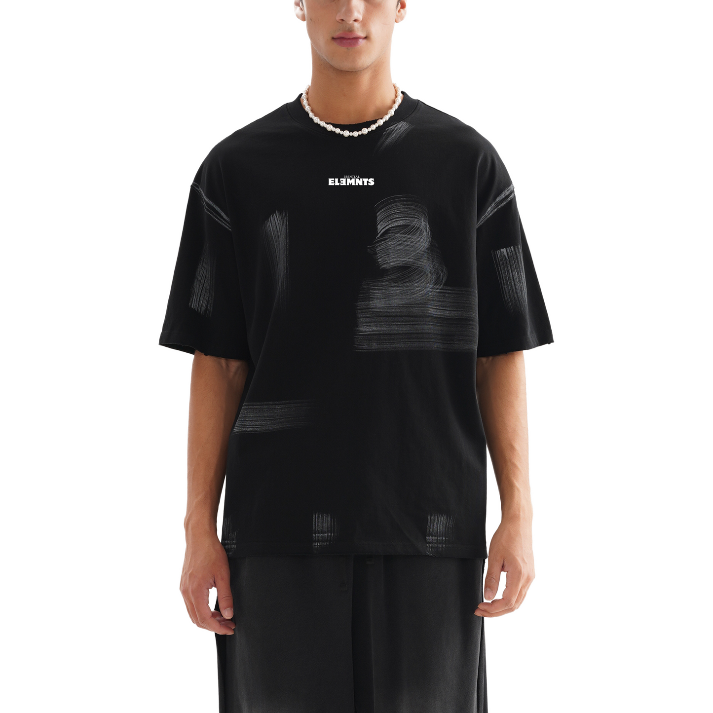 ESSNTIAL ELEMNTS Unisex Classic Hand Brushed Tee - Essntial Elemnts