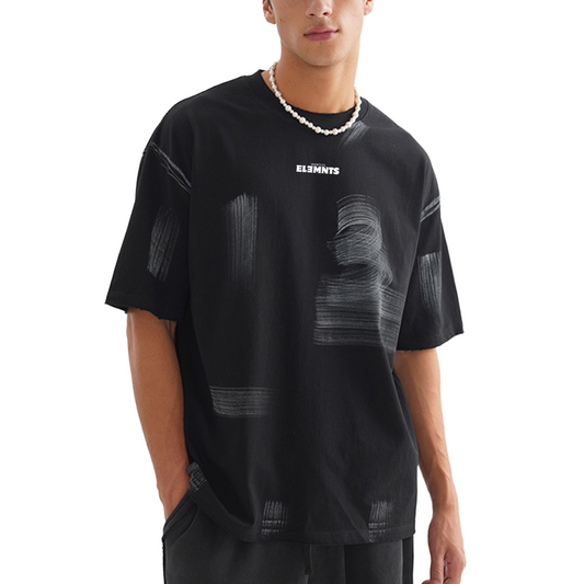 ESSNTIAL ELEMNTS Unisex Classic Hand Brushed Tee - Essntial Elemnts