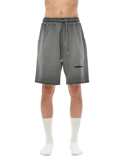 ESSNTIAL ELEMNTS Unisex 350G Reverse Dyed Sweatshorts