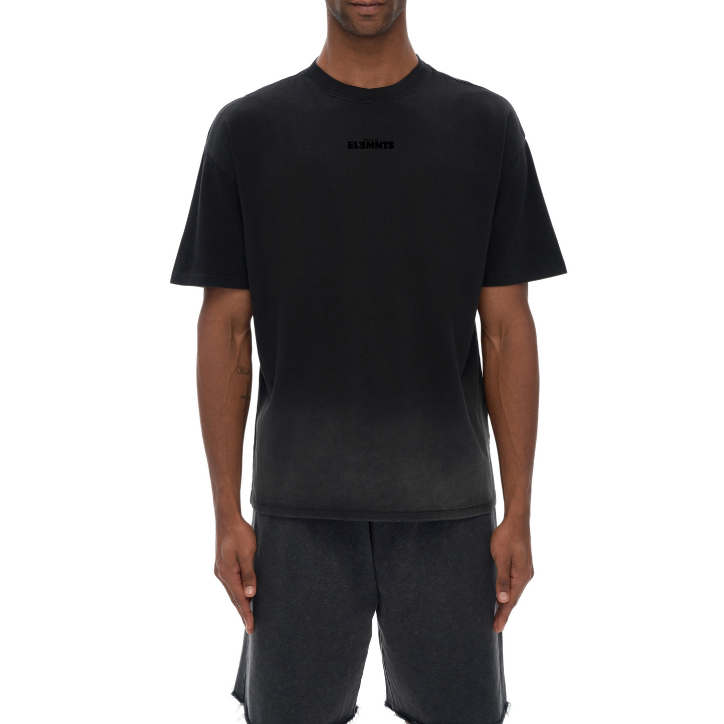 ESSNTIAL ELEMNTS Unisex Vintage Gradient Wash Tee - Essntial Elemnts