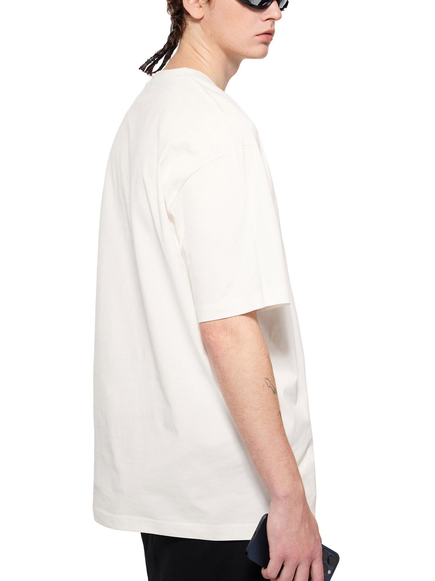ESSNTIAL ELEMNTS Unisex 190G Sueded Premium Cotton Tee