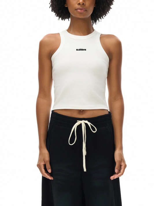 ESSNTIAL ELEMNTS Women's 235G Bodycon Snow Washed Tank Top