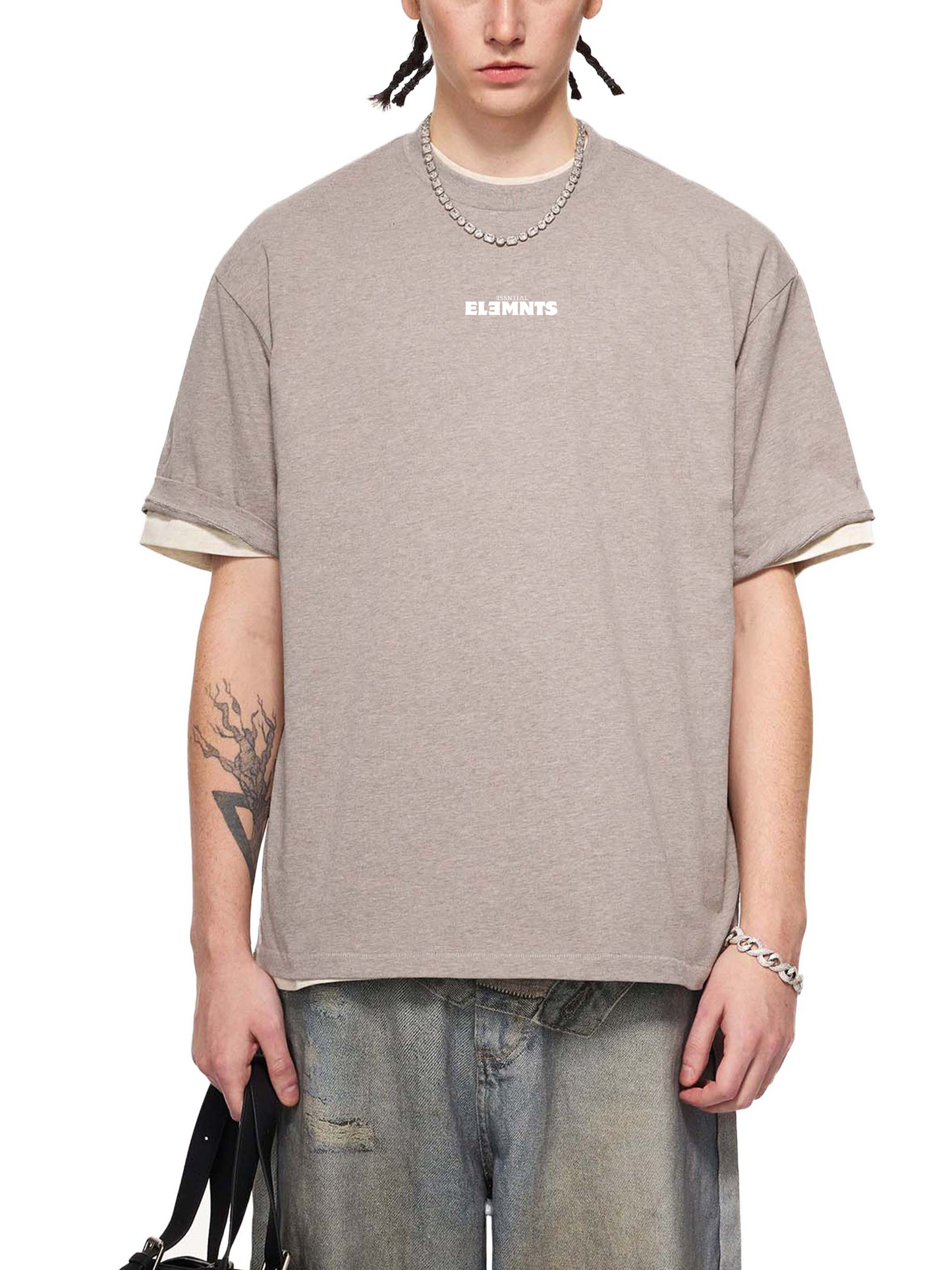 ESSNTIAL ELEMNTS Unisex 260G Cotton Tee