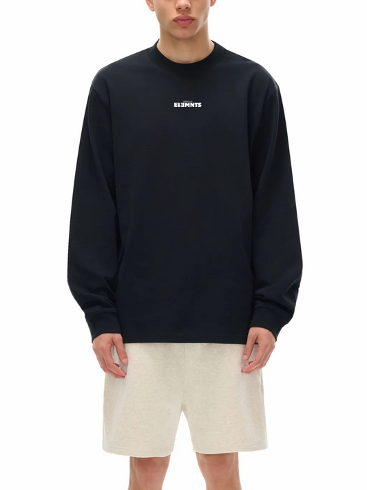 ESSNTIAL ELEMNTS Unisex 330G Non-Shrink Mock Neck Sweatshirt - Essntial Elemnts