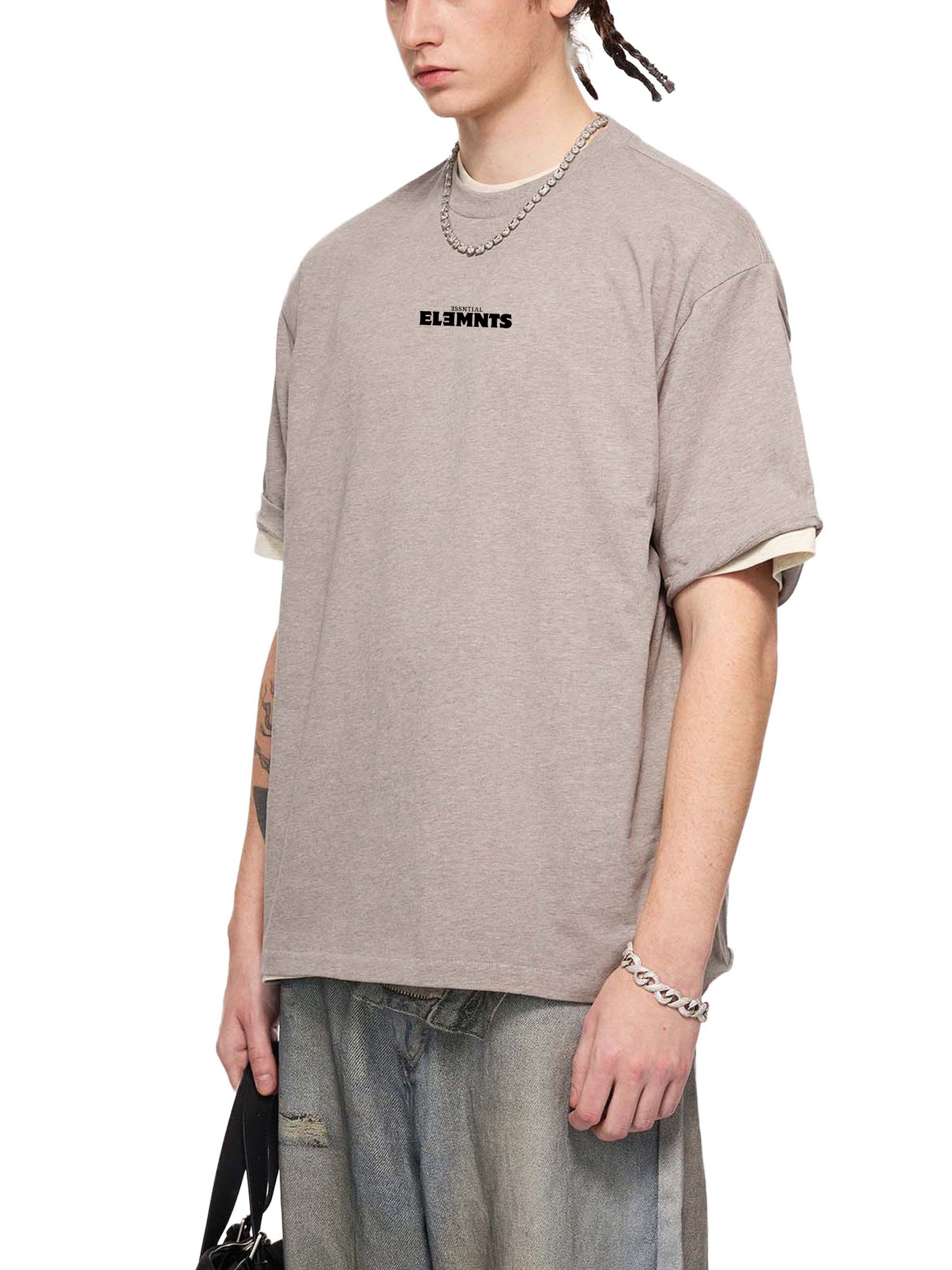 ESSNTIAL ELEMNTS Unisex 260G Cotton Tee