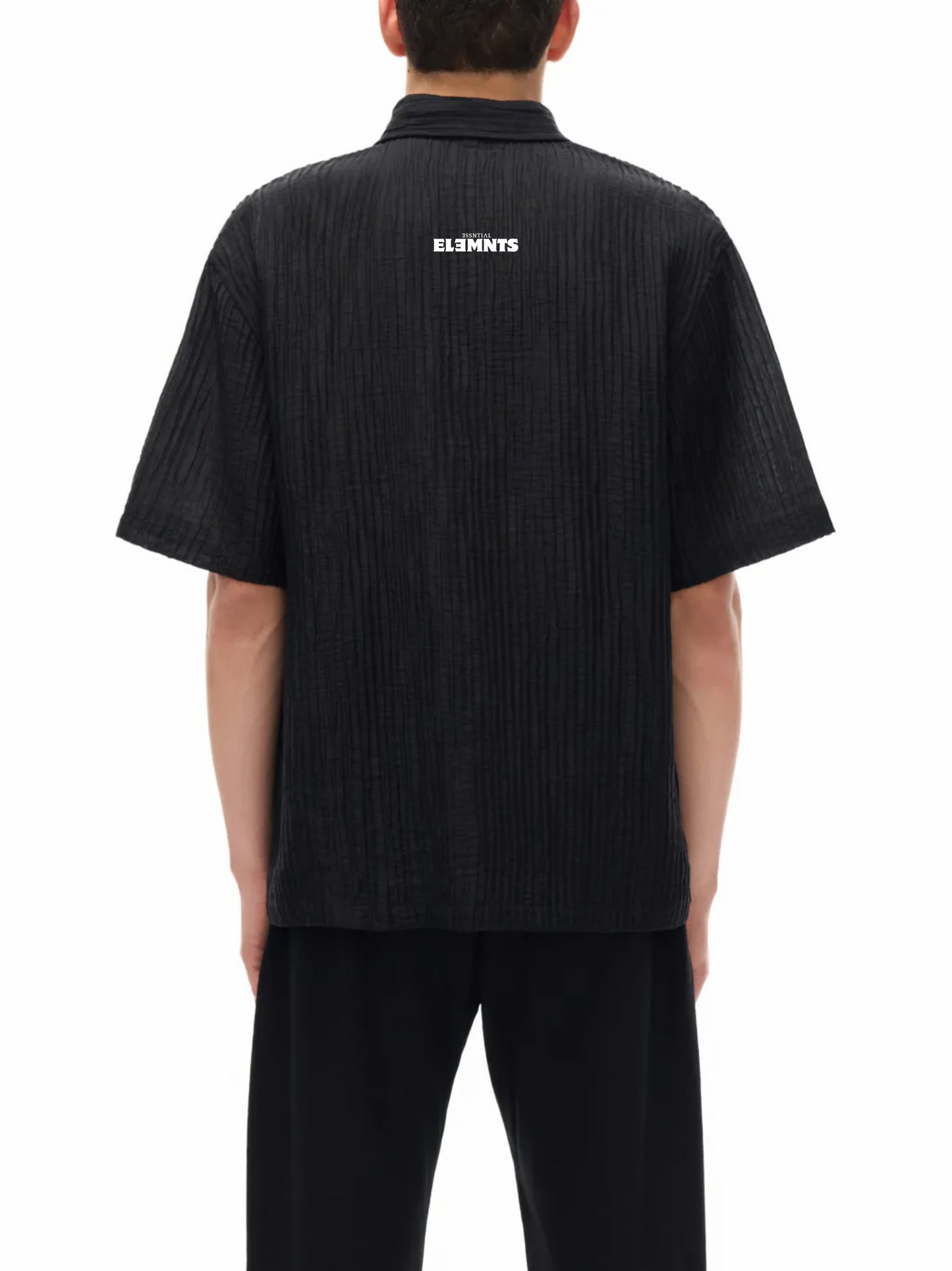ESSNTIAL ELEMNTS 105G Unisex Tencel Jacquard Shirt