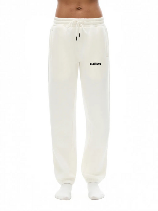 ESSNTIAL ELEMNTS Unisex 345G Fleece Loose Joggers - Essntial Elemnts