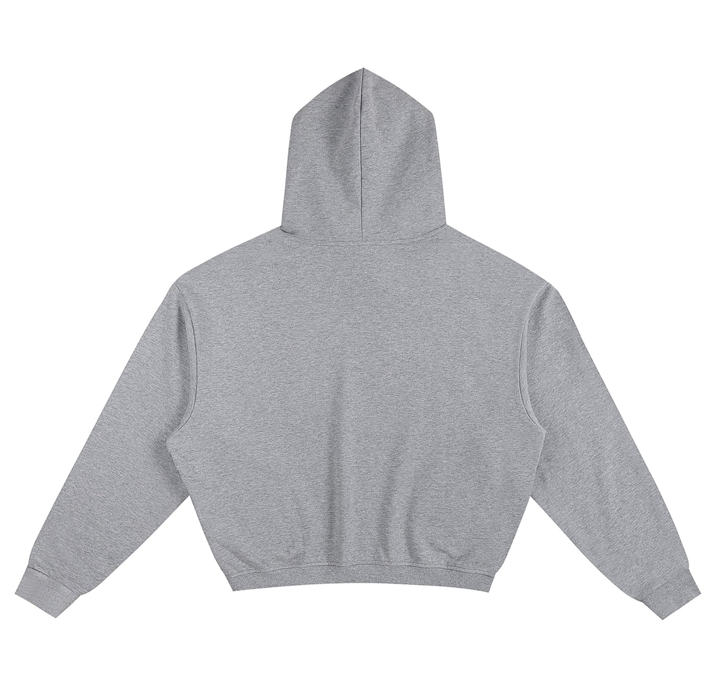 ESSNTIAL ELEMNTS Unisex 400G Solid Color Boxy Hoodie - Essntial Elemnts