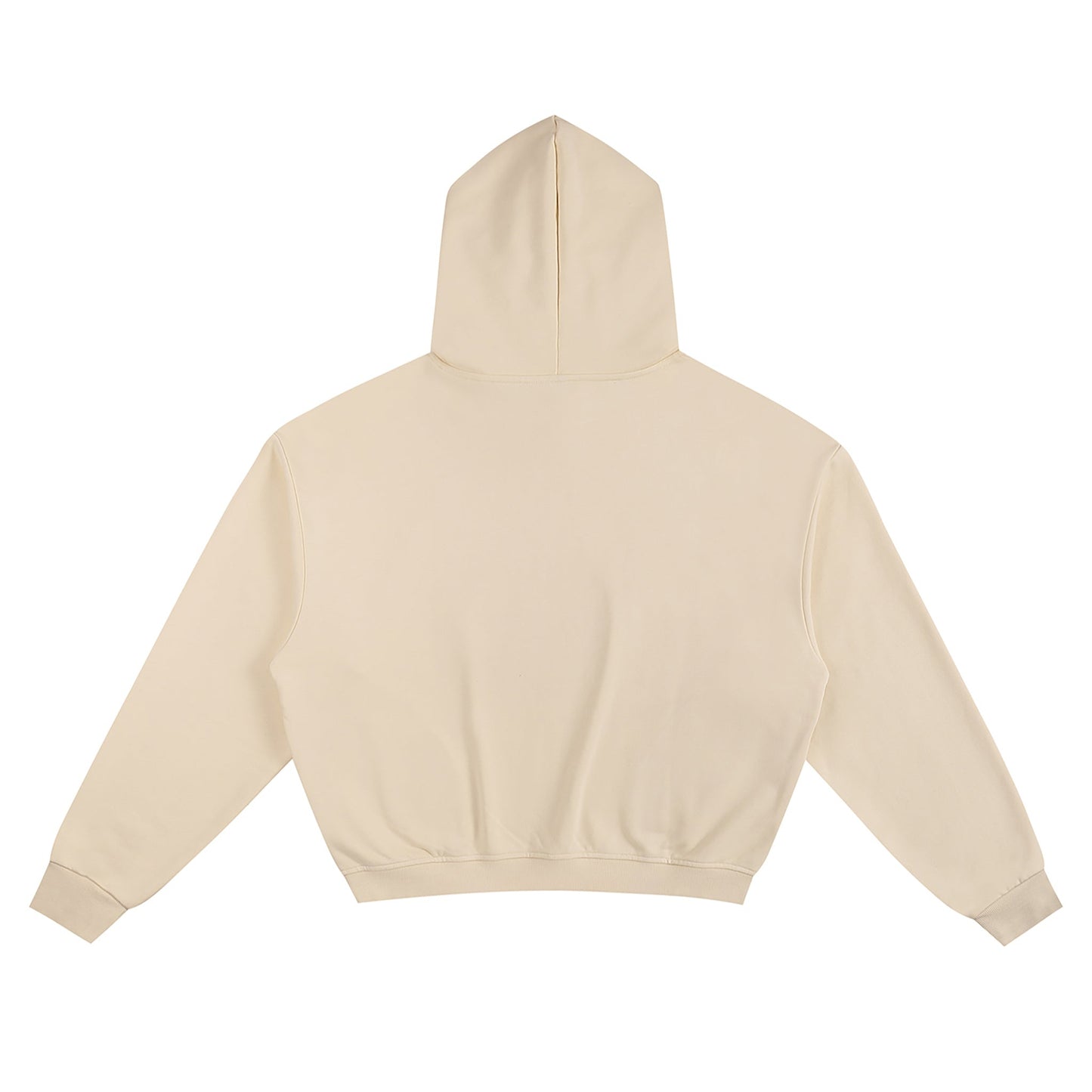 ESSNTIAL ELEMNTS Unisex 400G Solid Color Boxy Hoodie - Essntial Elemnts