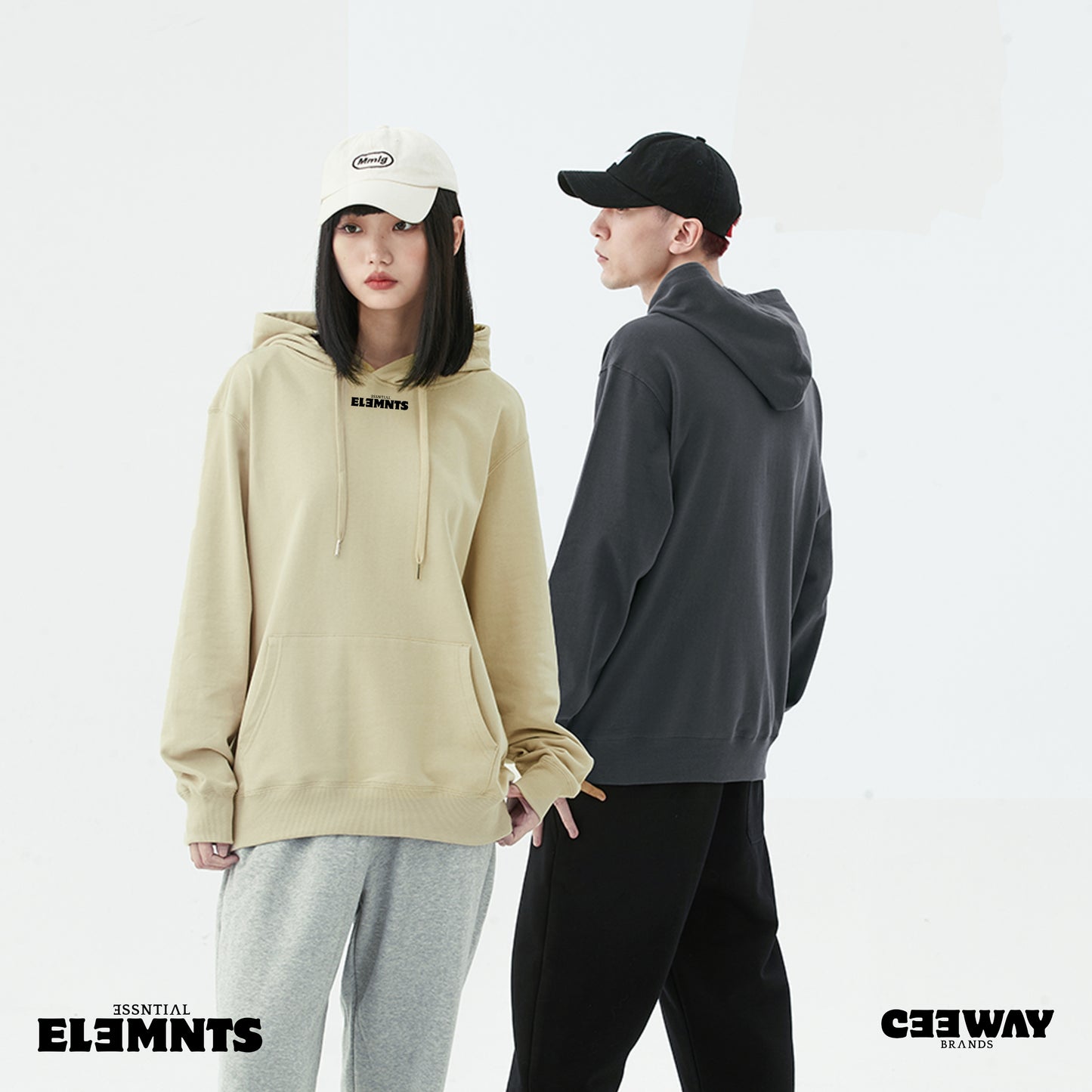 ESSNTIAL ELEMNTS Unisex 300G Street Classic Hoodie - Essntial Elemnts