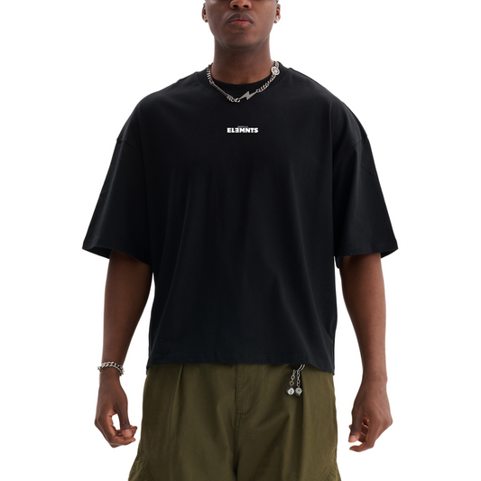 ESSNTIAL ELEMNTS Unisex Oversize Boxy DS Tee - Essntial Elemnts