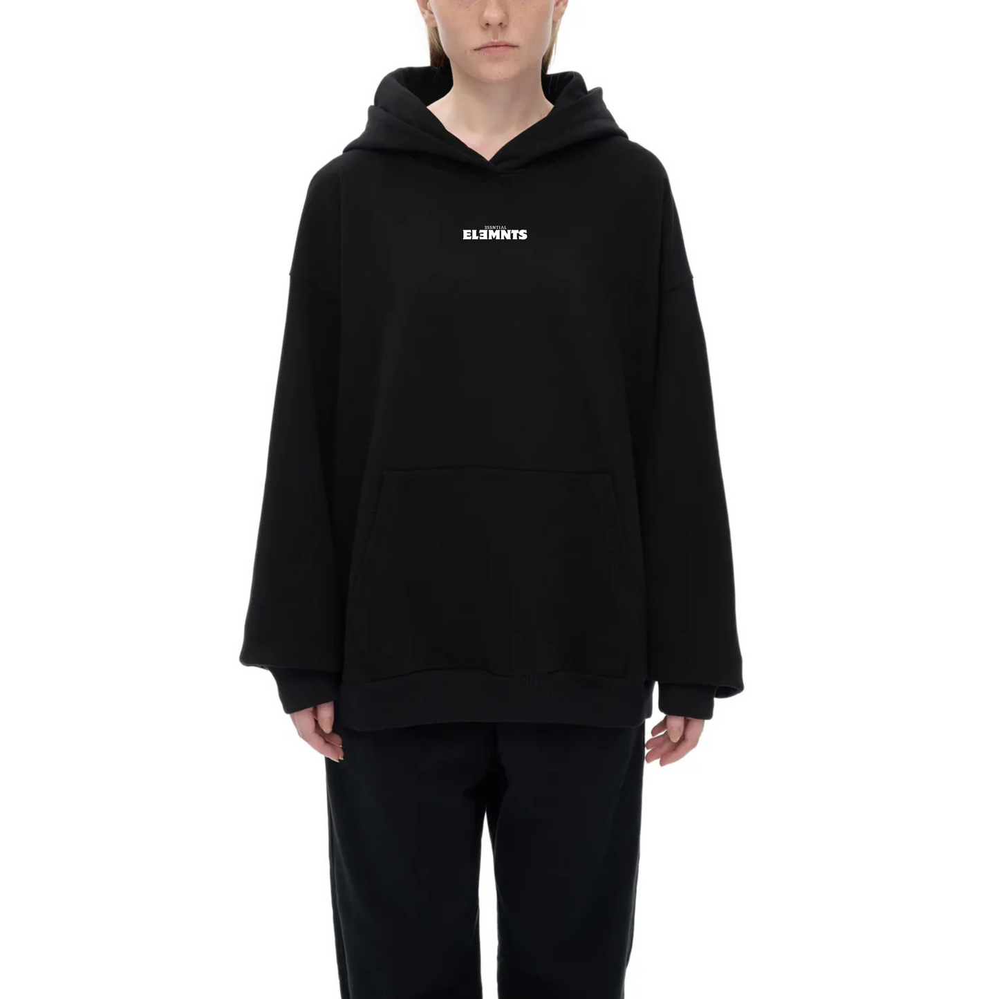 ESSNTIAL ELEMNTS Unisex 460G OS HW Fleece Hoodie - Essntial Elemnts