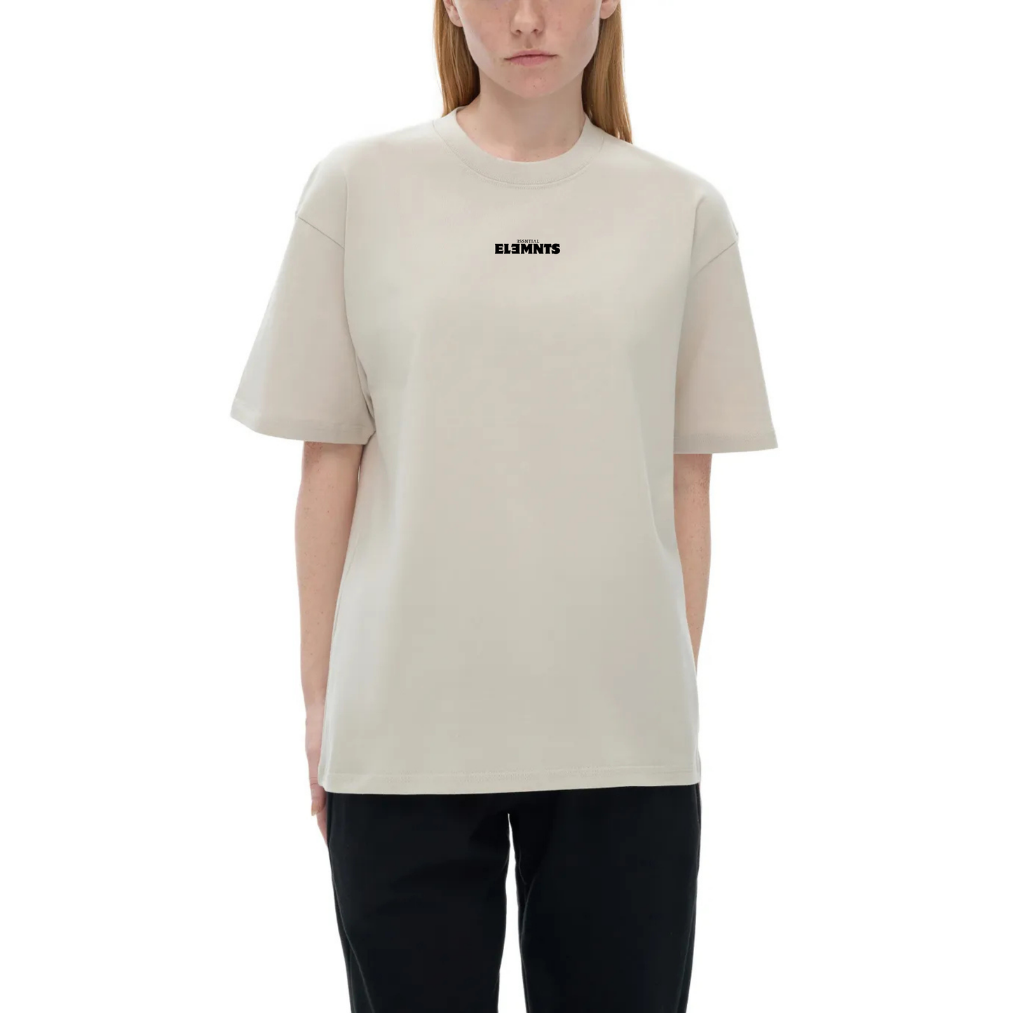 ESSNTIAL ELEMNTS Drop Shoulder Unisex Tee - Essntial Elemnts