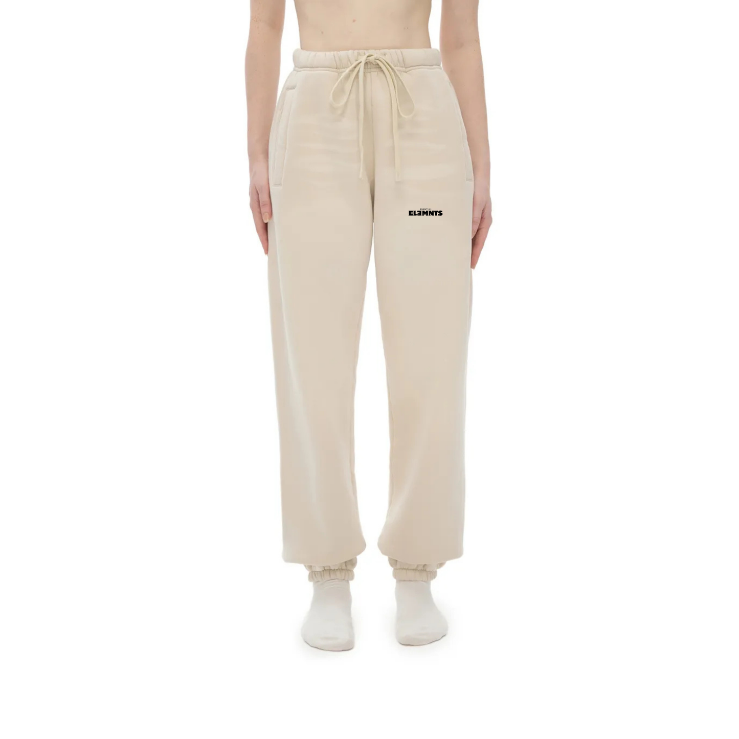 ESSNTIAL ELEMNTS Unisex 375G Faded Wash Fleece Joggers - Essntial Elemnts