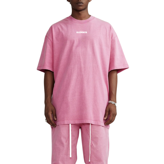 ESSNTIAL ELEMNTS Unisex DS Vintage Washed Color Tee - Essntial Elemnts