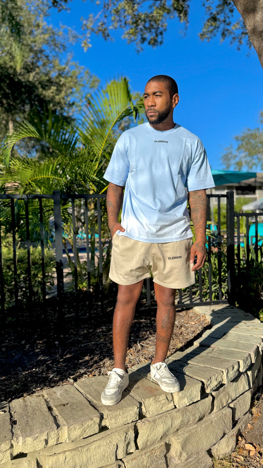 ESSNTIAL ELEMNTS Unisex Vintage Gradient Wash Tee - Essntial Elemnts