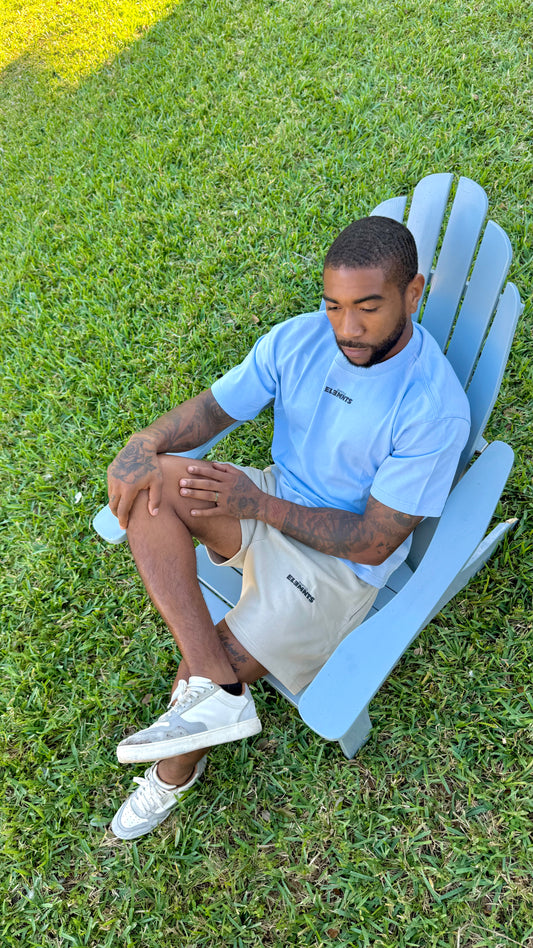 ESSNTIAL ELEMNTS Unisex 425G Earth Tone Loose Shorts - Essntial Elemnts