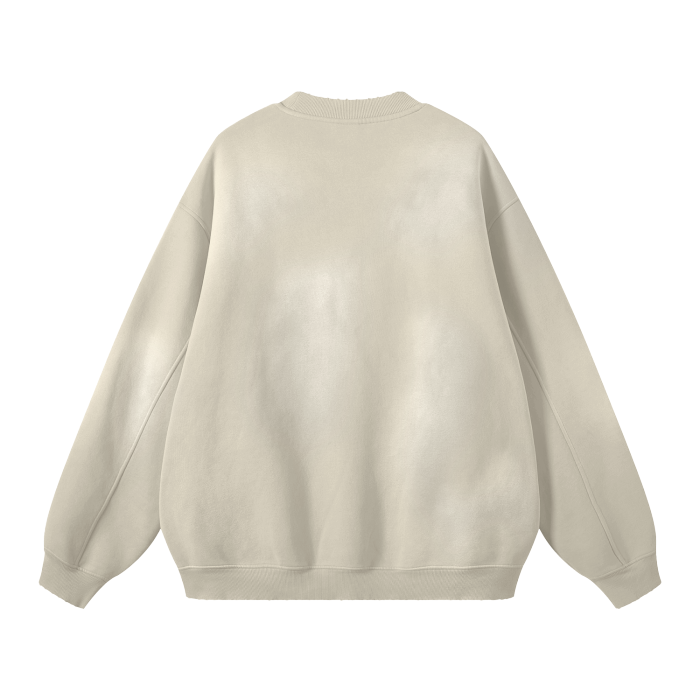 ESSNTIAL ELEMNTS Unisex 375G Faded Wash Fleece SS - Essntial Elemnts