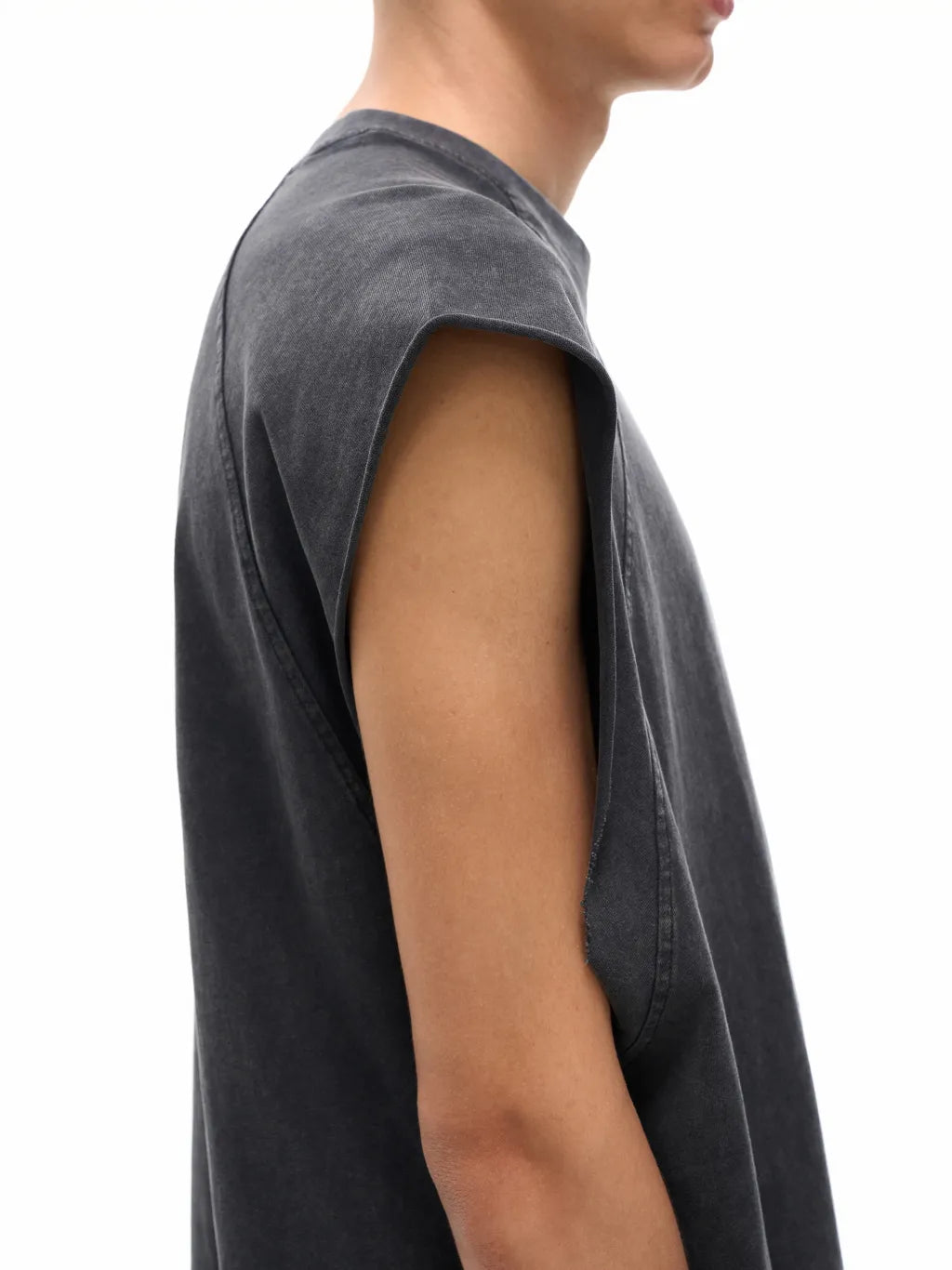 ESSNTIAL ELEMNTS Unisex 275G Snow Washed Tank Top - Essntial Elemnts