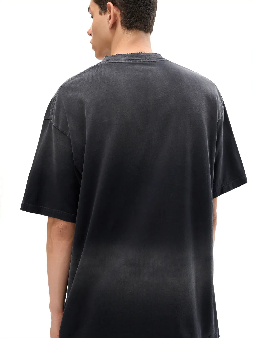 ESSNTIAL ELEMNTS Unisex 260G Sun Fade Hand-Frayed Tee