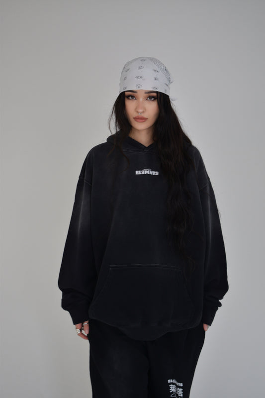 EE x LETTA Unisex 400G HW Sunfade Oversized Hoodie - Essntial Elemnts