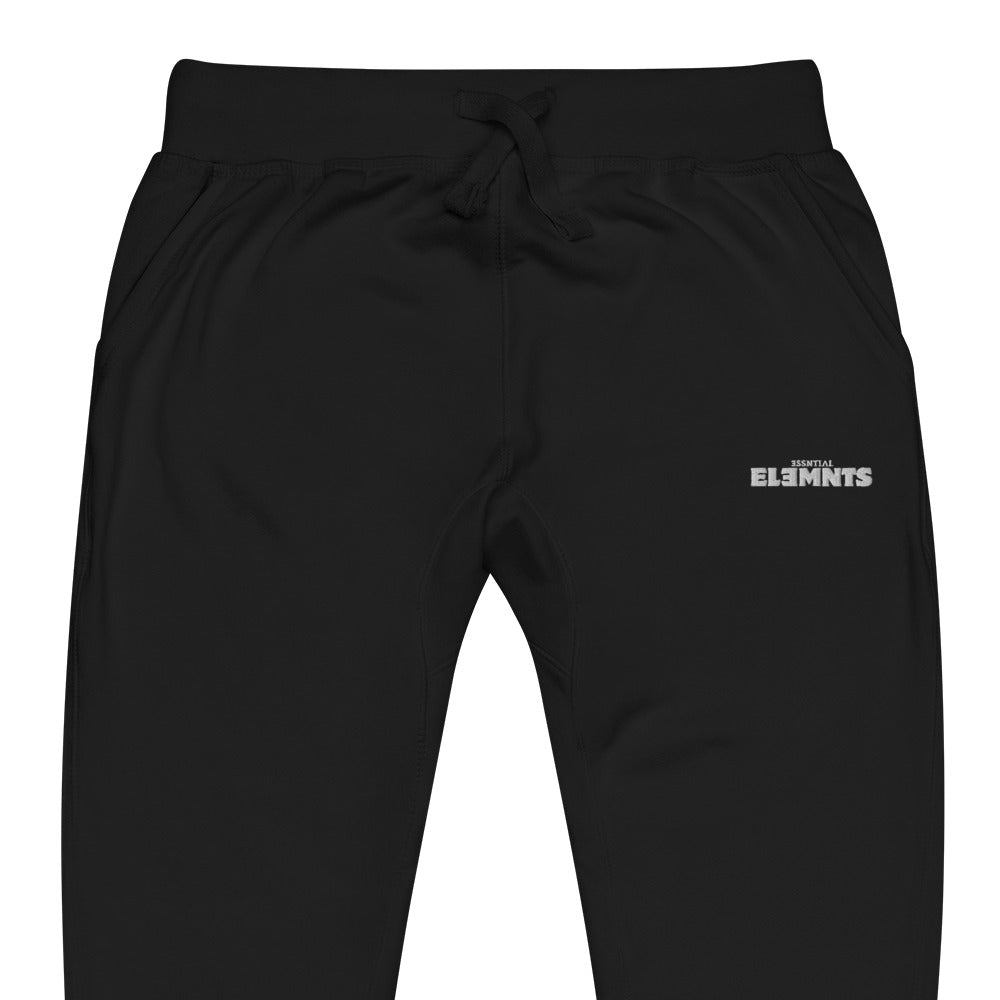ESSNTIAL ELEMNTS Embroidered Unisex Fleece Sweatpants - Essntial Elemnts