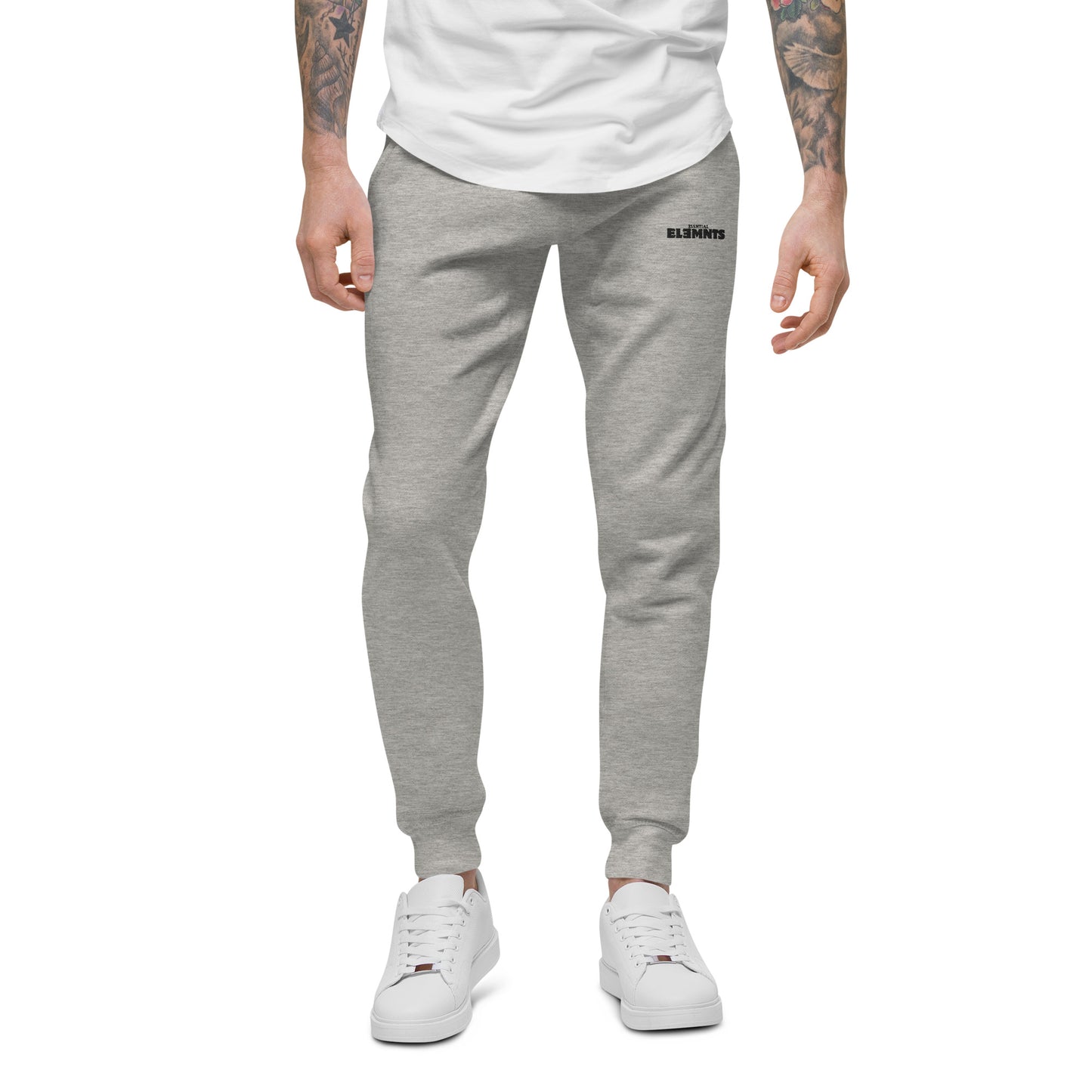 ESSNTIAL ELEMNTS Embroidered Unisex Fleece Sweatpants - Essntial Elemnts