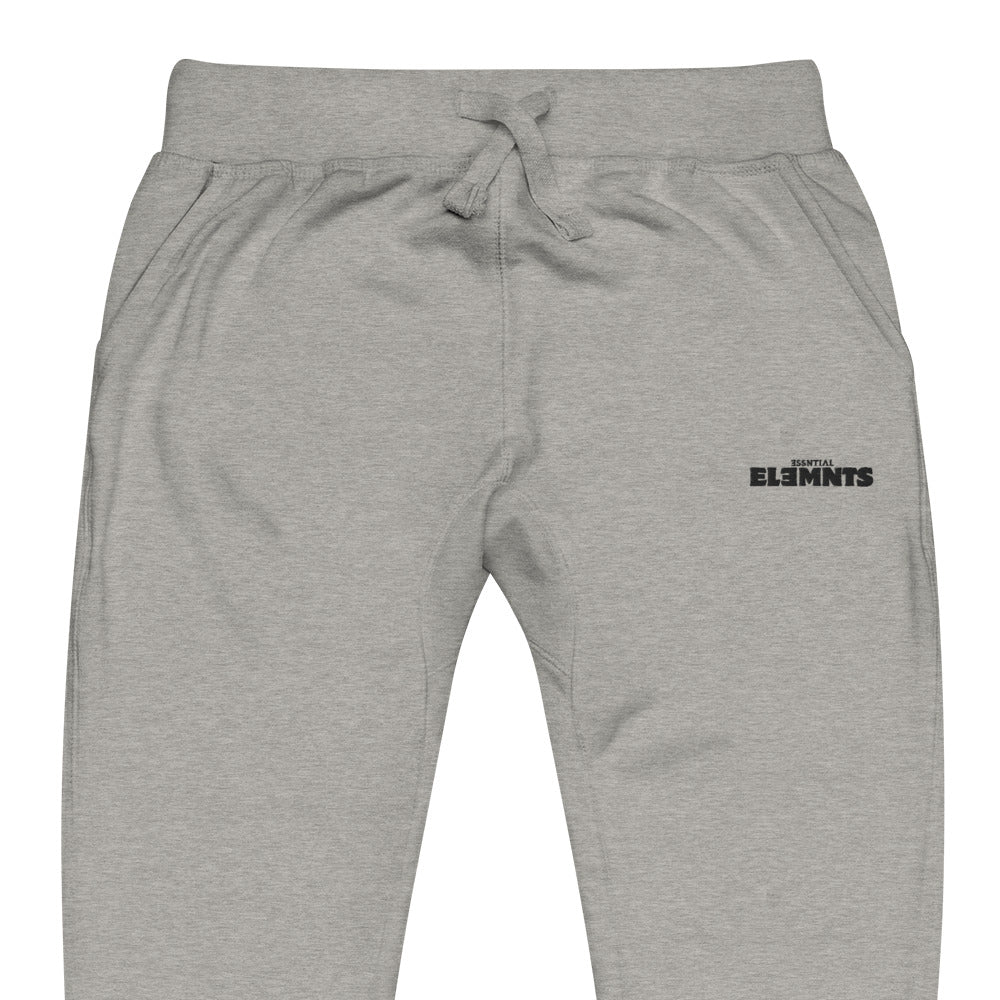 ESSNTIAL ELEMNTS Embroidered Unisex Fleece Sweatpants - Essntial Elemnts