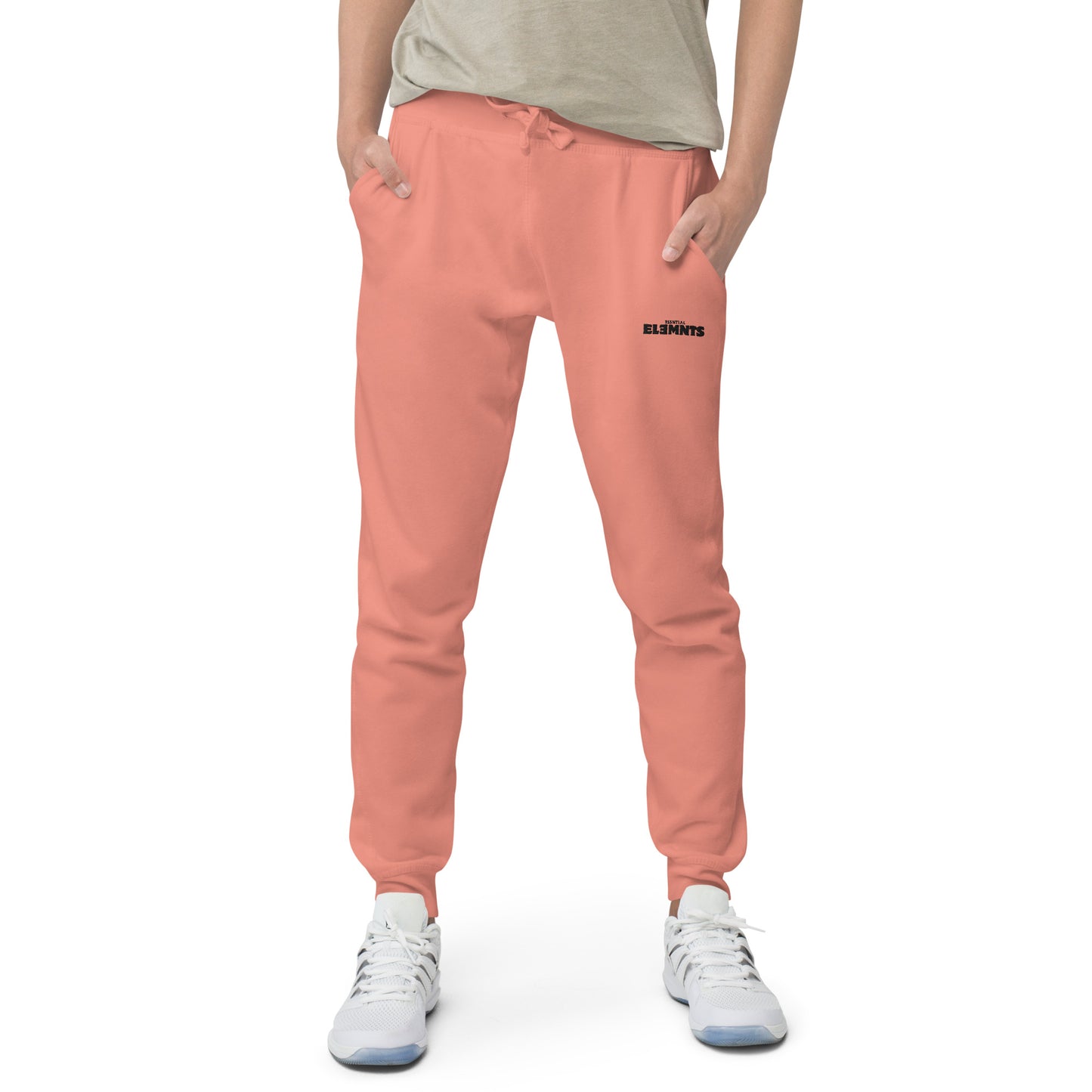 ESSNTIAL ELEMNTS Embroidered Unisex Fleece Sweatpants - Essntial Elemnts