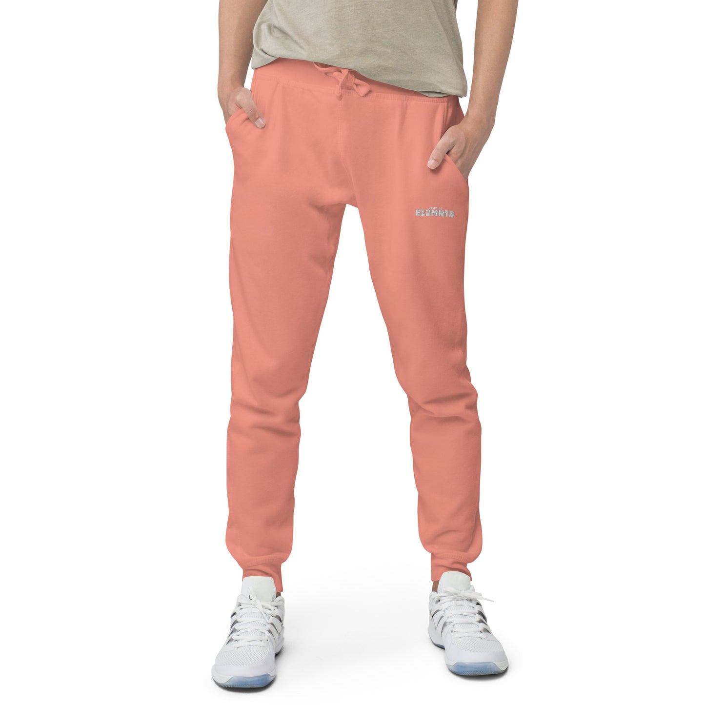 ESSNTIAL ELEMNTS Embroidered Unisex Fleece Sweatpants - Essntial Elemnts