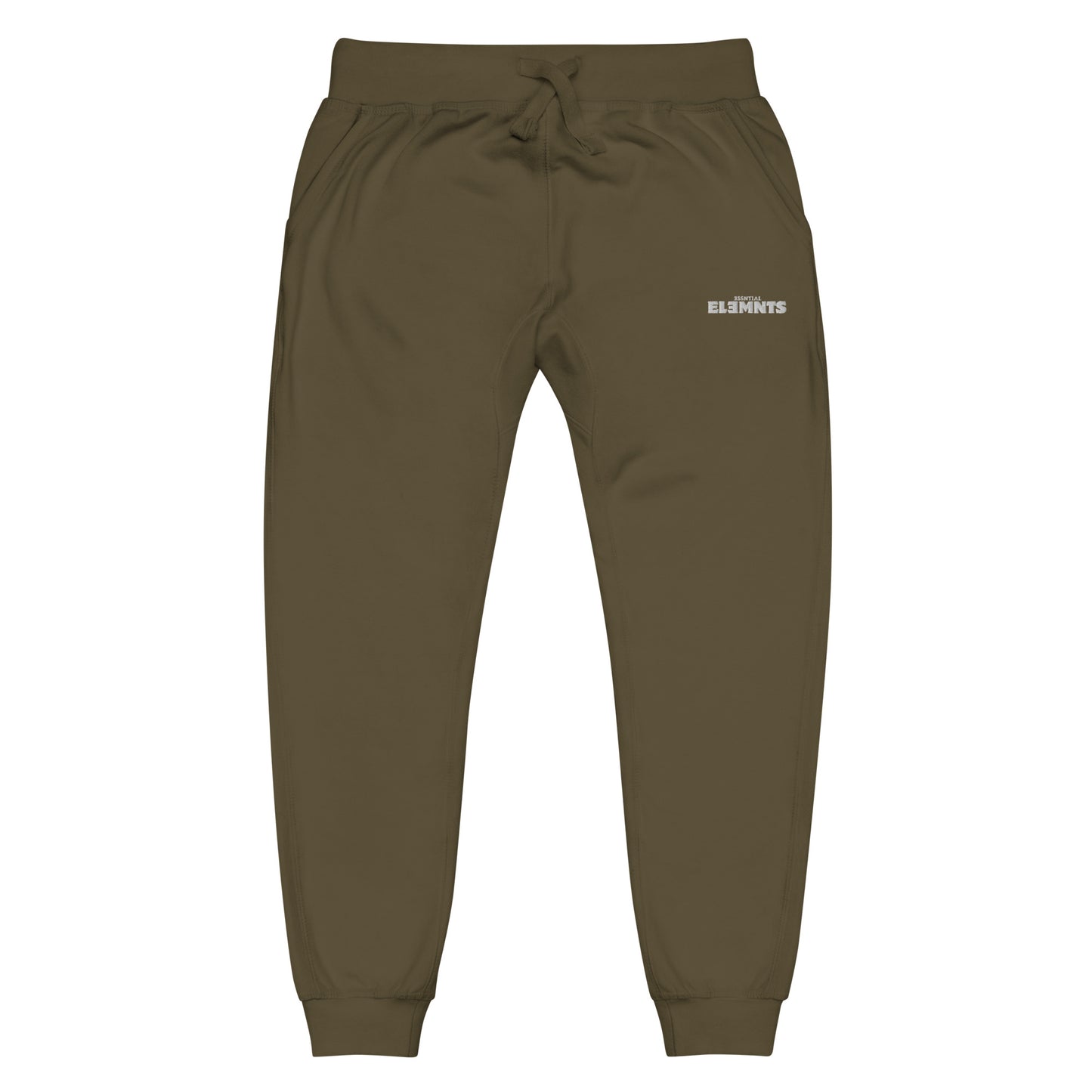 ESSNTIAL ELEMNTS Embroidered Unisex Fleece Sweatpants - Essntial Elemnts