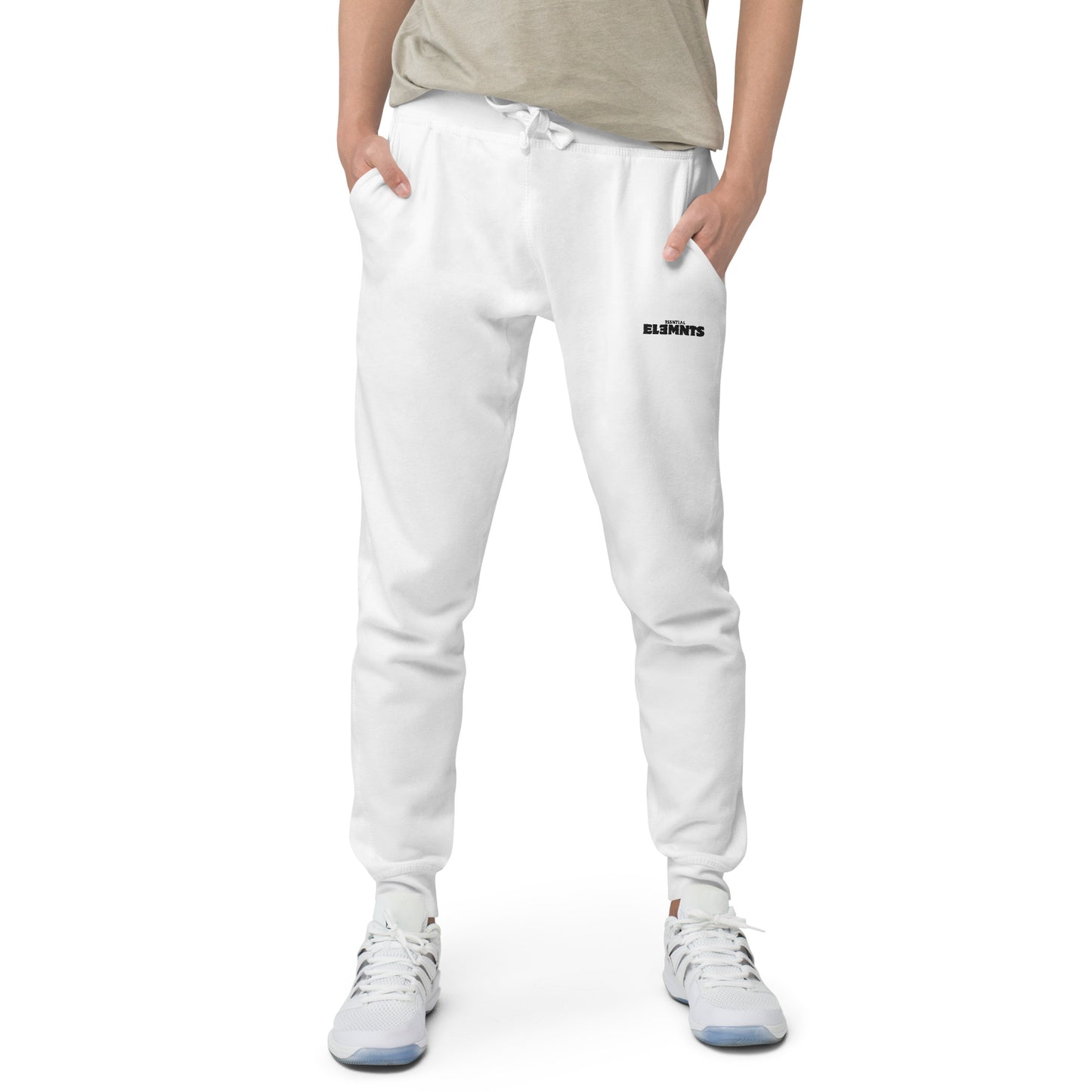 ESSNTIAL ELEMNTS Embroidered Unisex Fleece Sweatpants - Essntial Elemnts
