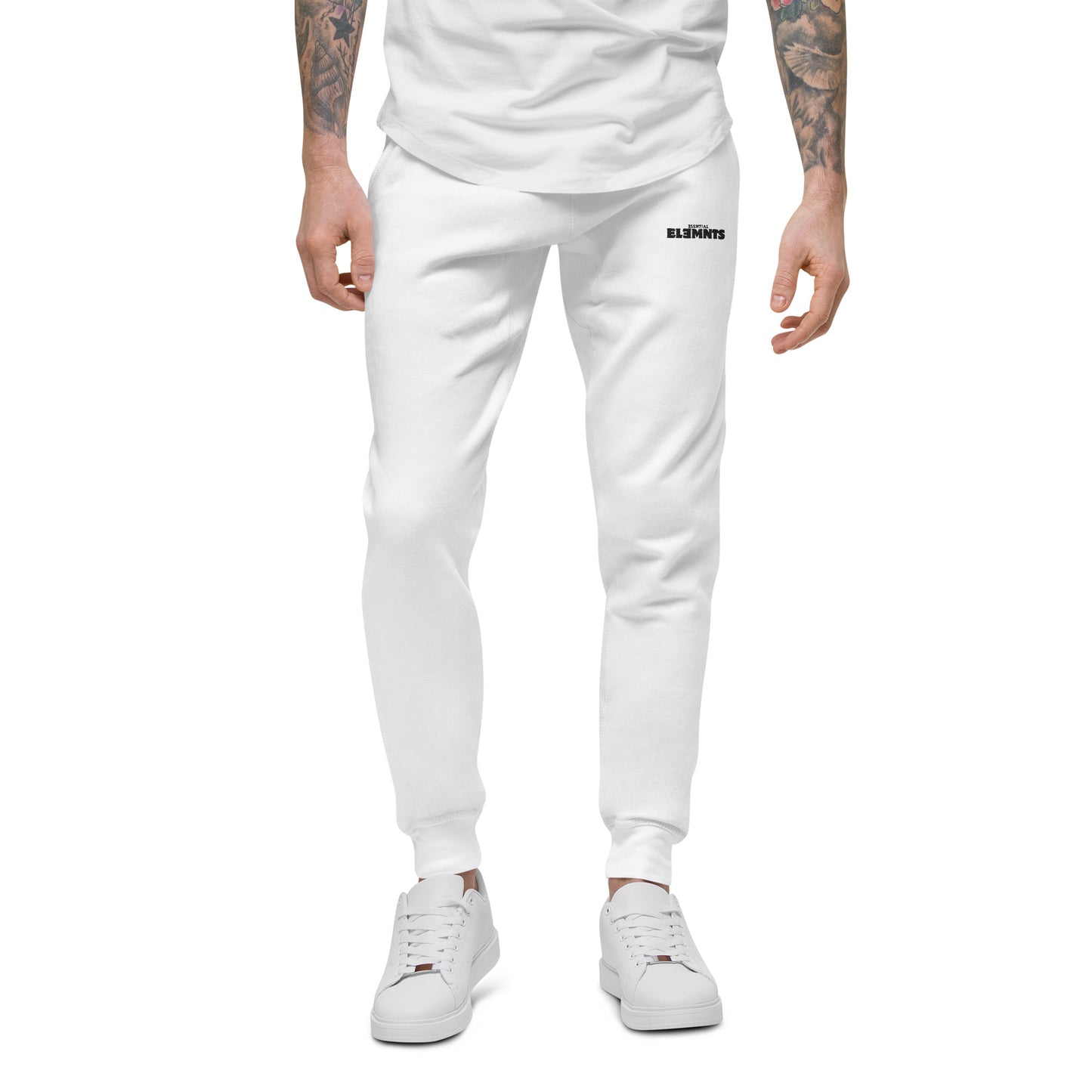 ESSNTIAL ELEMNTS Embroidered Unisex Fleece Sweatpants - Essntial Elemnts