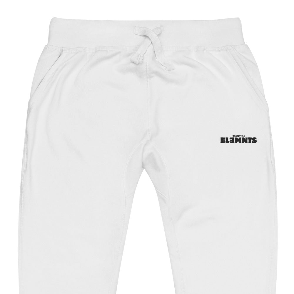 ESSNTIAL ELEMNTS Embroidered Unisex Fleece Sweatpants - Essntial Elemnts
