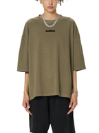 ESSNTIAL ELEMNTS Unisex 260G Vintage Washed Boxy Tee - Essntial Elemnts