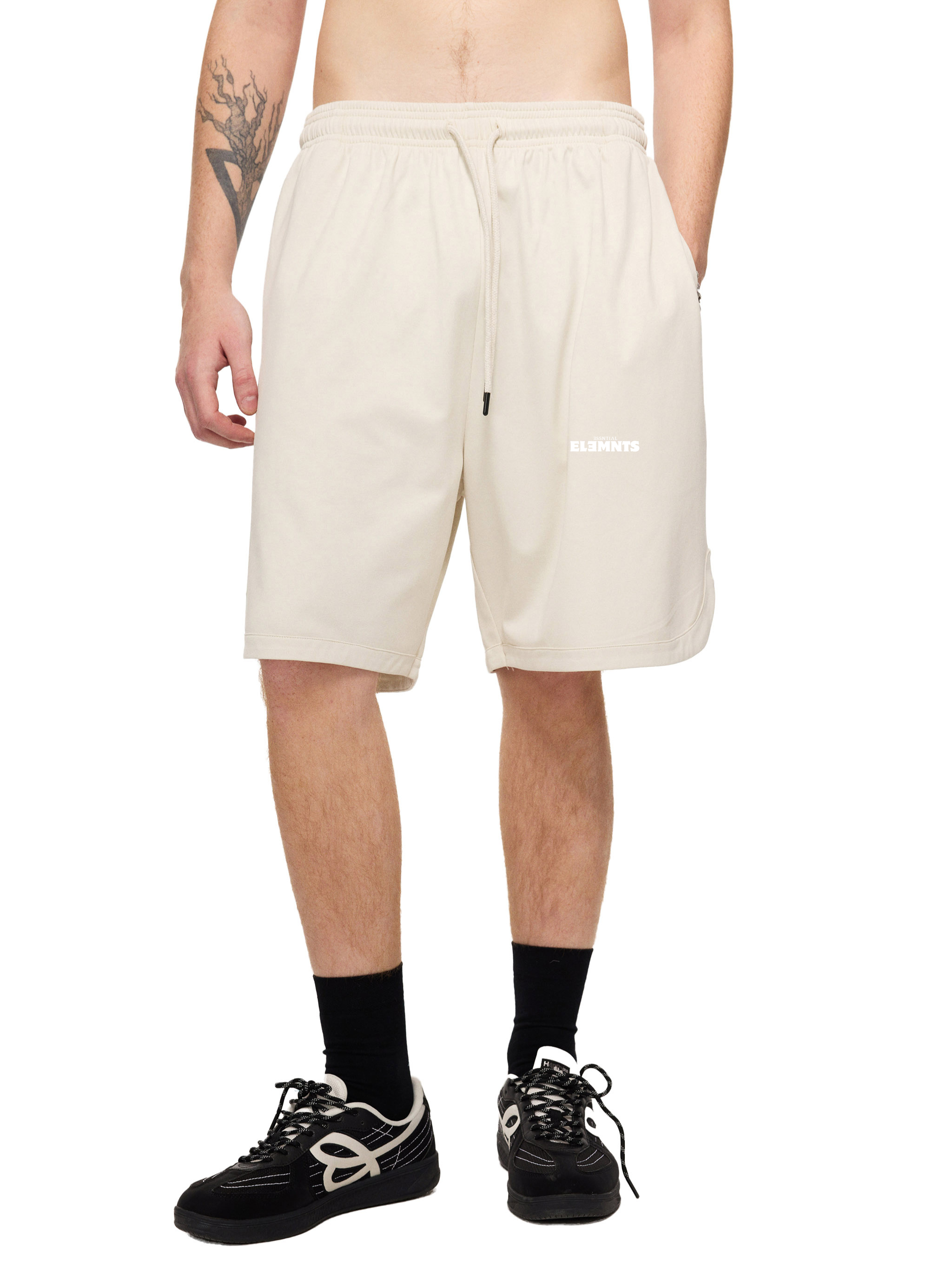 ESSNTIAL ELEMNTS Unisex 240G Mesh-Lined Quick-Dry Performance Shorts - Essntial Elemnts