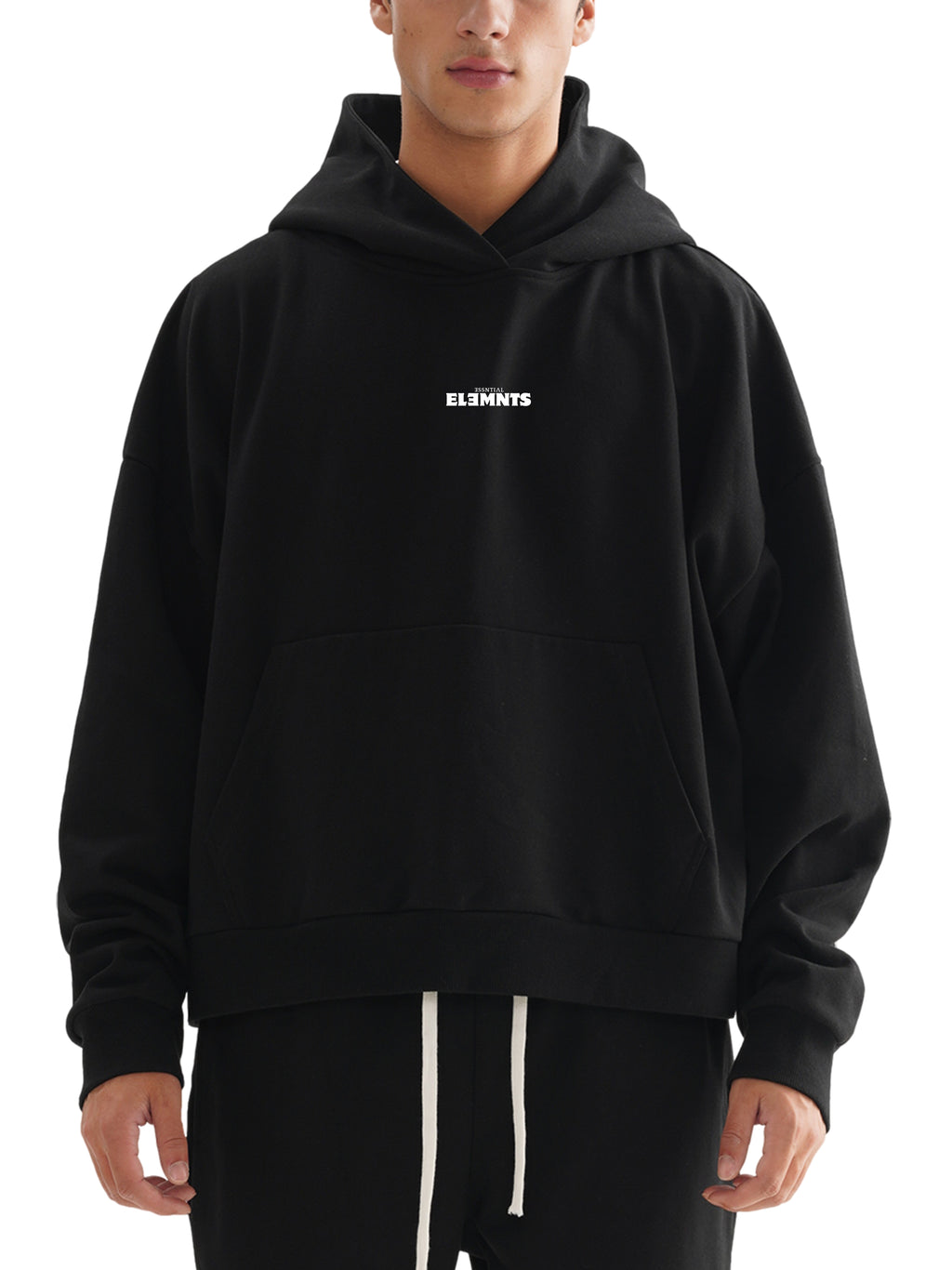 ESSNTIAL ELEMNTS Unisex 420G Boxy Oversized Hoodie - Essntial Elemnts