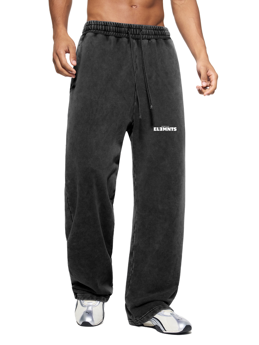ESSNTIAL ELEMNTS 420G Snow Wash Heavyweight Sweatpants - Essntial Elemnts