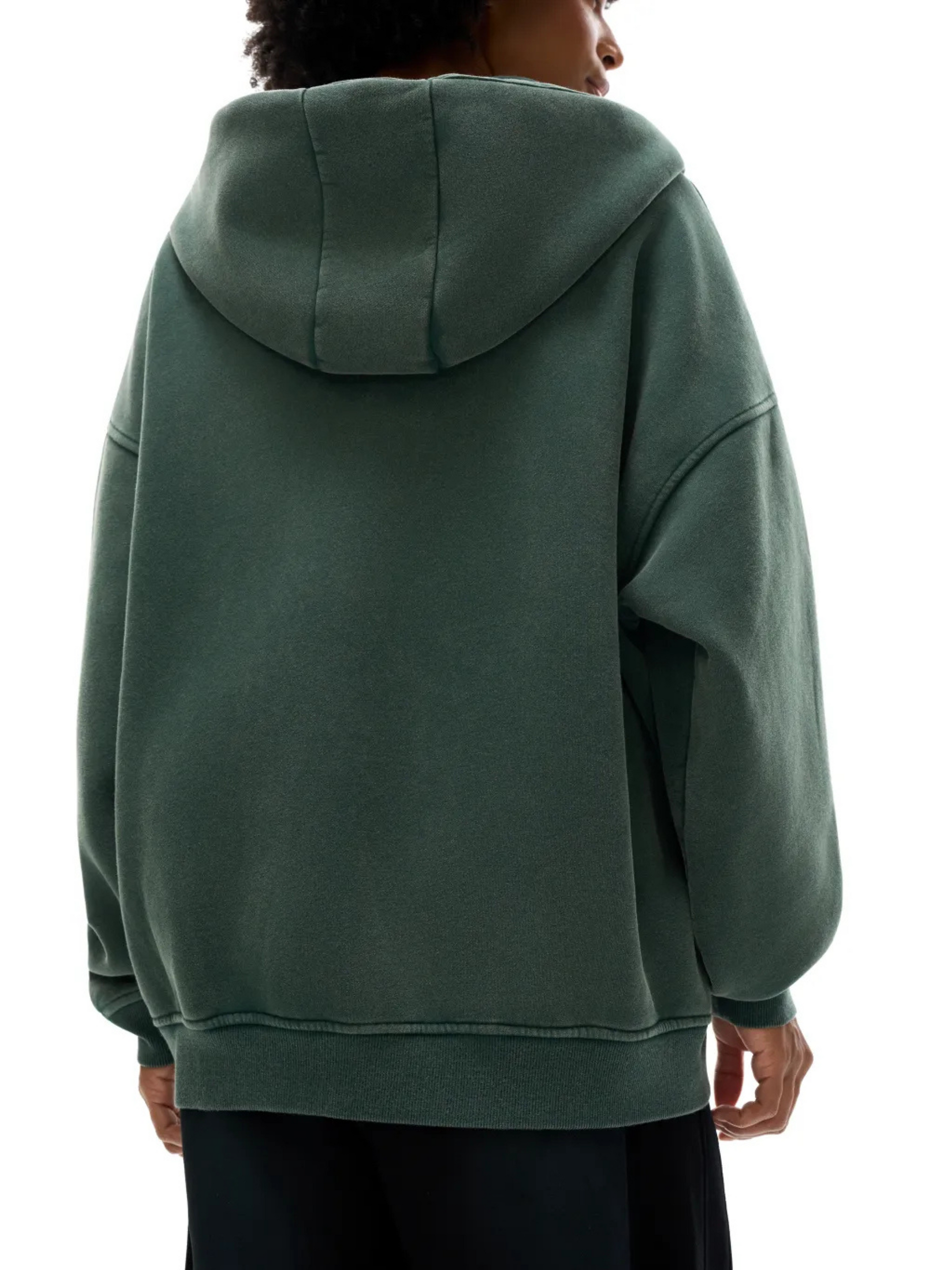 ESSNTIAL ELEMNTS Unisex 360G Snow Wash Fleece Hoodie - Essntial Elemnts