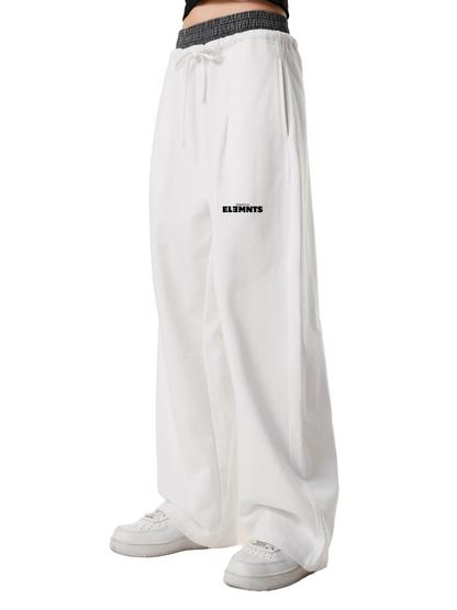 ESSNTIAL ELEMNTS Unisex 280G Plaid Contrast Waist Pants