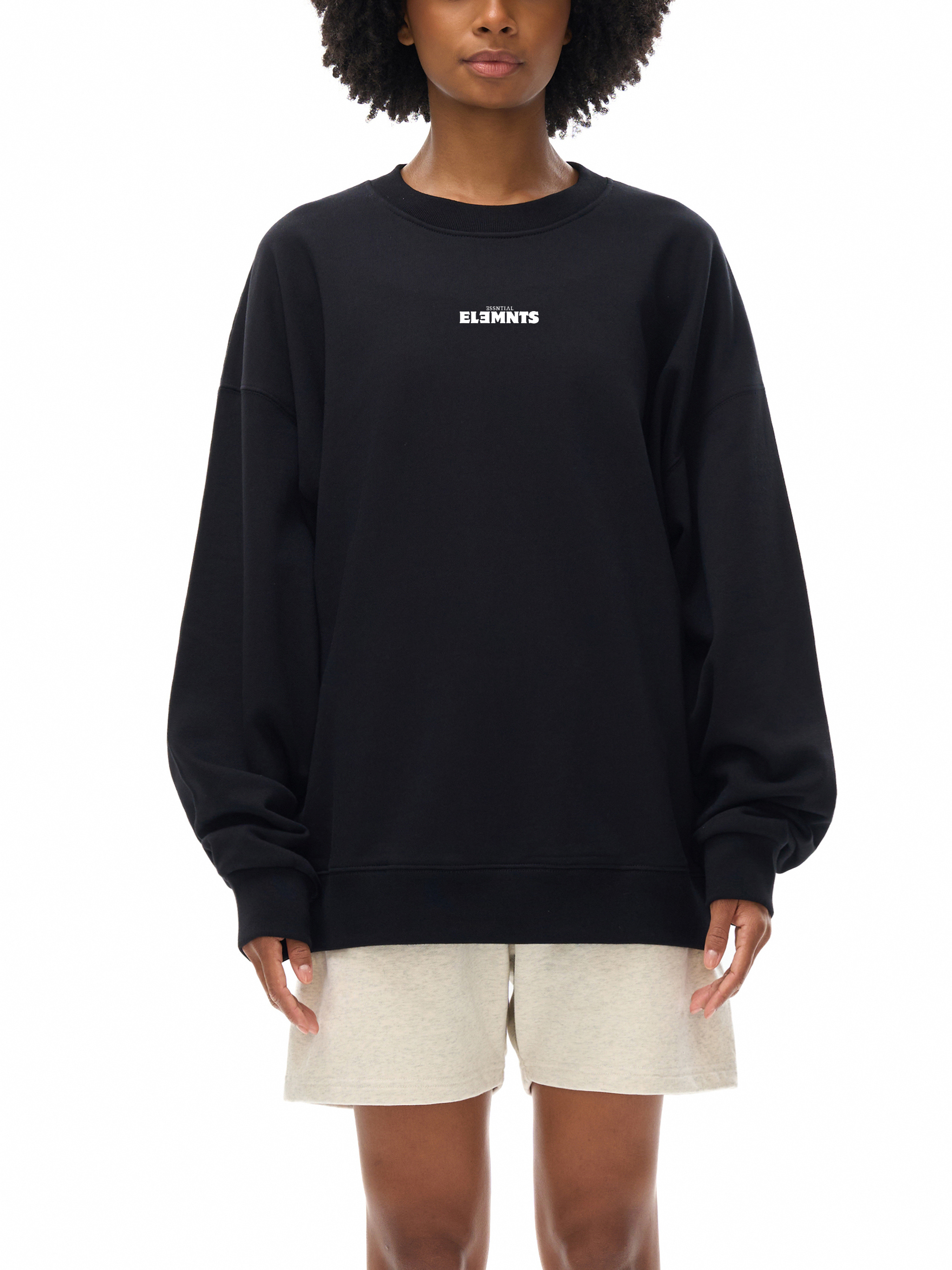 ESSNTIAL ELEMNTS 400G Heavy Essential Sweatshirt - Essntial Elemnts